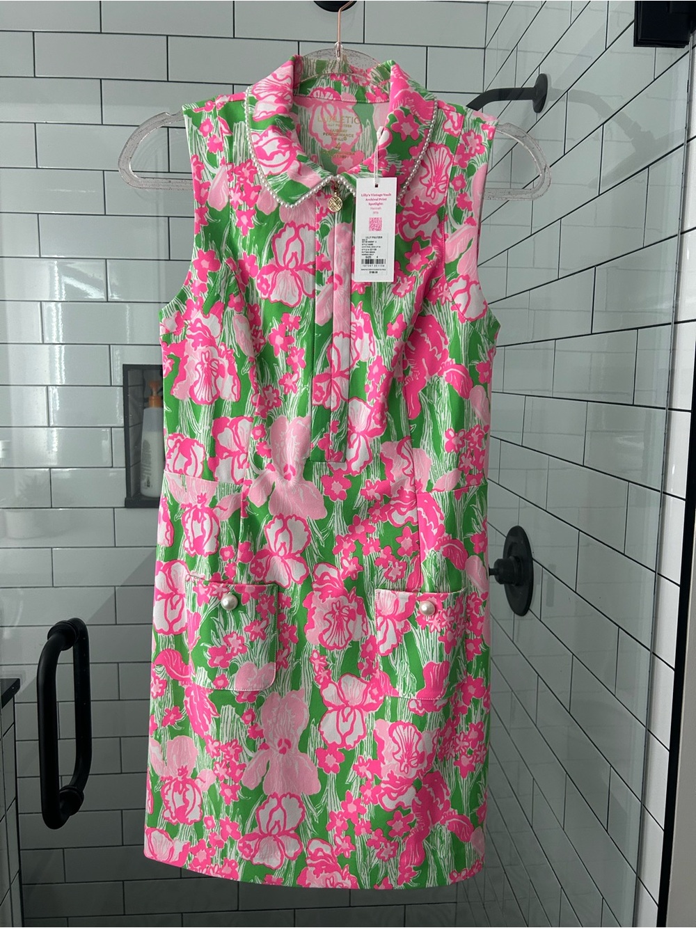 NWT Lilly Pulitzer Kathy Pearl collar dress size 4